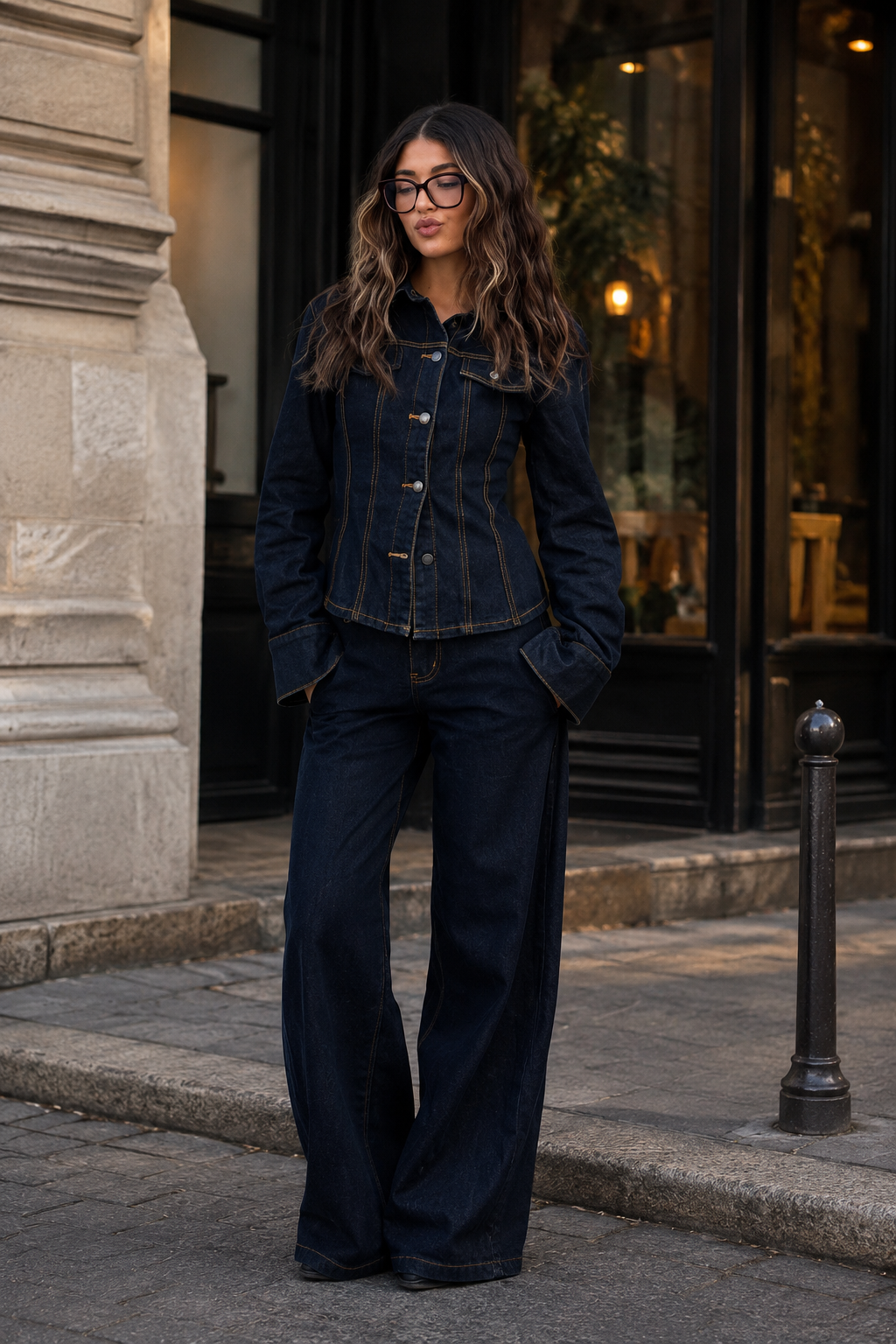 💎 Ensemble denim femme – look jean chic et tendance
