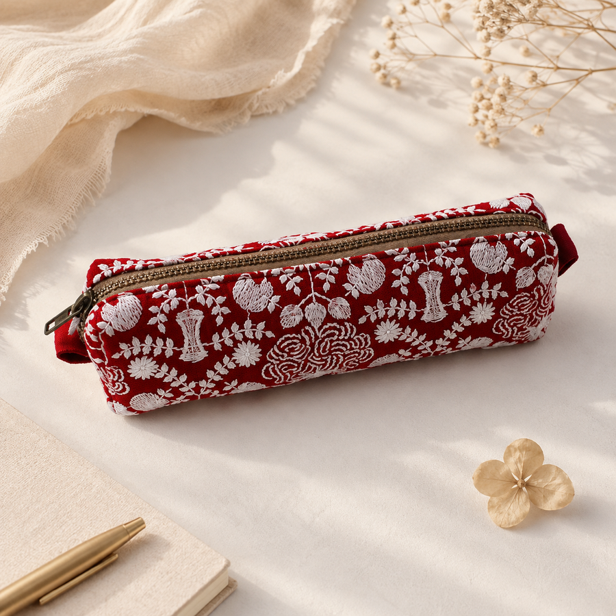 Trousse Cerise – Rouge & Blanche